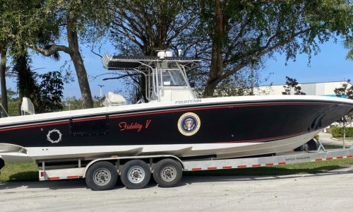 Late President George H.W. Bush’s 75-mph speedboat up for auction