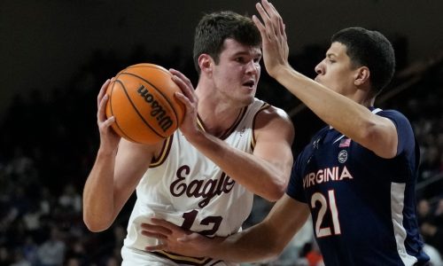 Boston College falls short in a 72-68 loss to Virginia