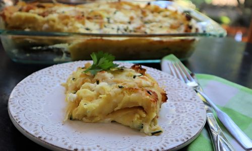 Pierogi casserole great for Lenten dinners