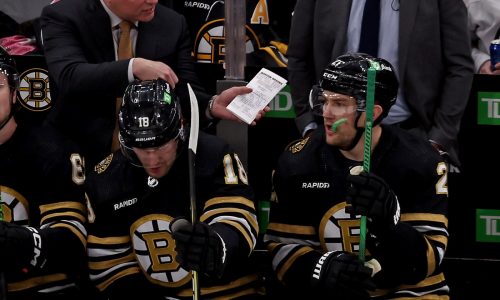 Bruins notebook: Tightening standings bring battle into focus