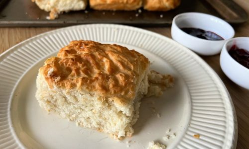 In gravy or on mac & cheese, biscuits offer a warm Southern welcome