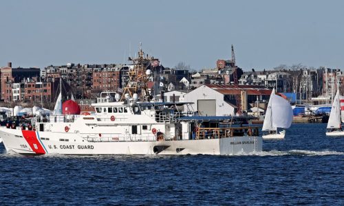 Photos: Cold, but lovely day on the water in Boston