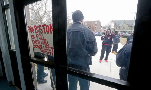 ‘Why Roxbury? Try Wellesley!’ protester states as Roxbury rec center turned over to migrants