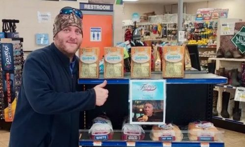 There’s only one place to score ‘Fargo’-themed Bisquick boxes. In Scandia, of course.