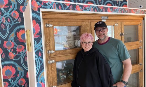 Now open in Stillwater: Mike and Kat’s Other Place, a cozy, bright espresso bar in an 1880s North Hill building