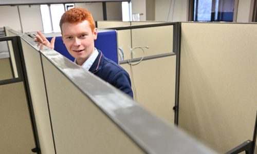 St. Thomas student hits $1M in sales with refurbished furniture company that emphasizes sustainability