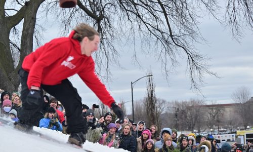 Photos: Red Bull Heavy Metal snowboard contest shreds in St. Paul on Capitol steps