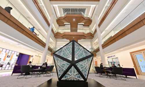 University of St. Thomas unveils $110 million, four-level ‘STEAM’ building with Shoenecker Center