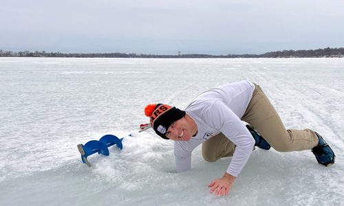 White Bear Lake: If ice-out contest is underway, spring can’t be far away