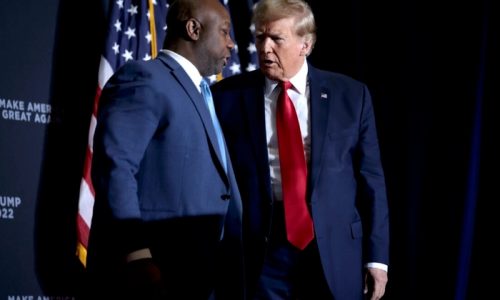 Trump Dismisses Haley as VP Then Strongly Praises Tim Scott