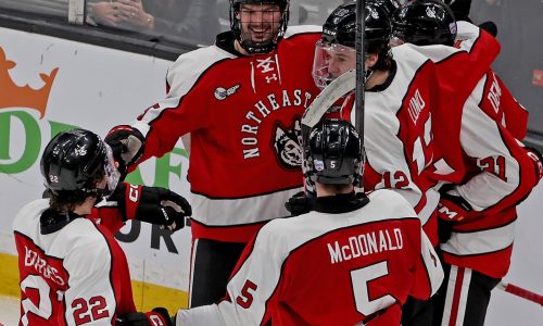 Fontaine’s overtime goal lifts Northeastern 4-3 over BU in Beanpot championship