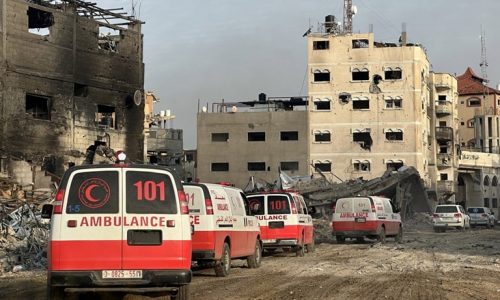 News from the WHO: WHO transfers critical patients out of Nasser Medical Complex, fears for safety of remaining patients https://ift.tt/1H4AGPS 

 February 20, 2024 at 06:00AM