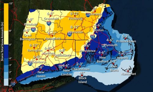 Massachusetts winter storm watch: ‘Significant snowfall’ likely Monday into Tuesday