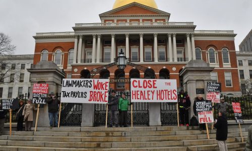 Healey has shelter funding backup plan if Legislature is slow to find deal on spending bill