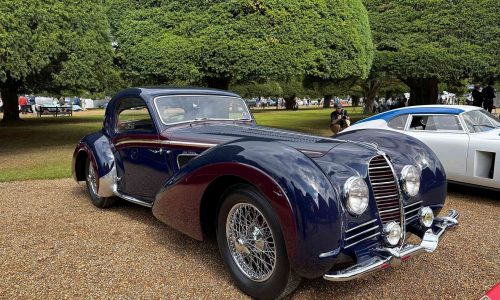 The Unique Classic 1938 Delahaye 145 Coupe