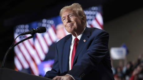 Trump platform dominates stock market debut
