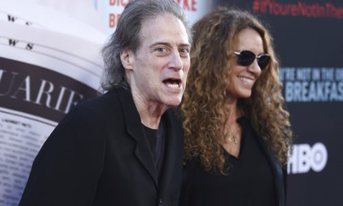 Comic Richard Lewis’ final resting place is at the Temple of Aaron cemetery in Roseville