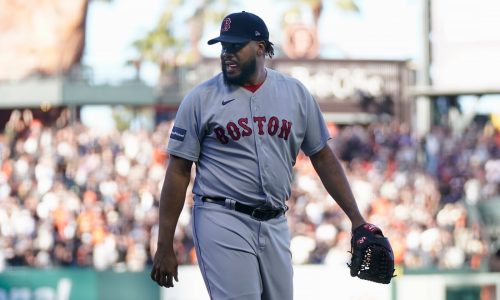 Red Sox closer Kenley Jansen scratched due to lower back tightness