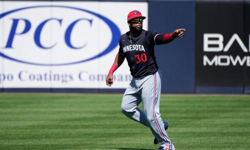 Even as he ages, Twins newcomer Carlos Santana shows impressive versatility