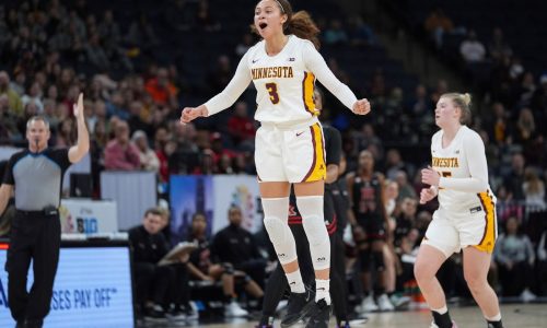 Amaya Battle lifts Gophers to win over Rutgers in first round of Big Ten Tournament