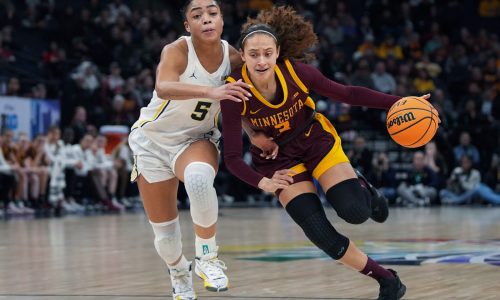 Gophers women bow out of Big Ten Tournament with loss to Michigan