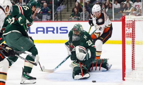 Wild complete 3-0 homestand with 2-0 victory over Anaheim