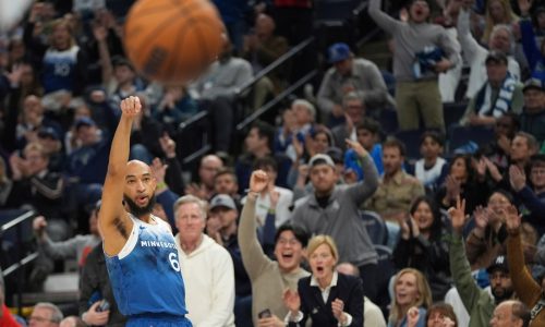 Timberwolves have six in double figures in win over Cleveland