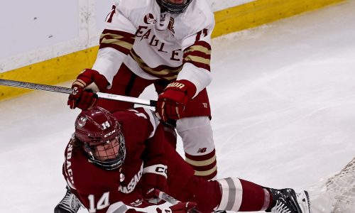 Boston College rips UMass, 8-1, to advance to Hockey East final