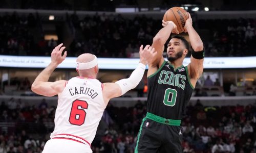 Celtics defeat Bulls, 124-113, for ninth straight victory