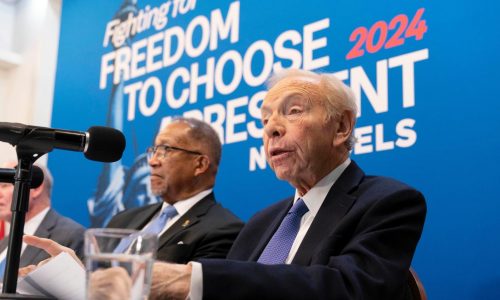 Joe Lieberman’s death leaves a hole at No Labels as it tries to recruit a 2024 third-party candidate