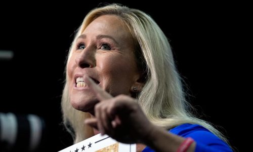 Republican Rep. Marjorie Taylor Greene files motion to oust Speaker Mike Johnson