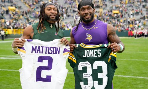 Aaron Jones is now with the Vikings. Will he make the Packers pay for cutting him?
