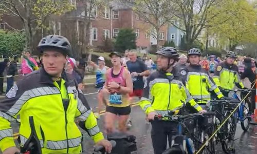 After Boston Marathon course controversy with cops in Newton, BAA tells fans to stay off the course