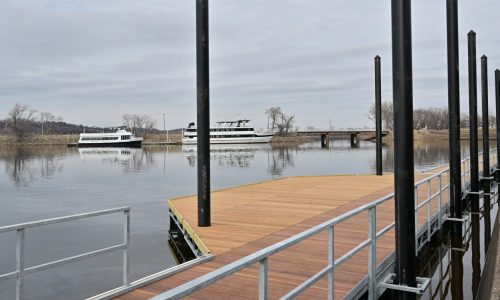 Floating attraction: Hudson readies new boardwalk/wharf along downtown riverfront