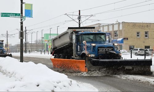 Spring snowfall, in two parts for the Twin Cities, follows a mild winter