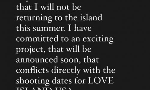 Sarah Hyland Will Not Host Love Island USA Anymore