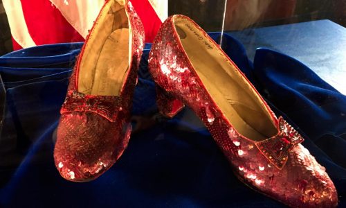 ‘There’s no place like home’ for Dorothy’s ruby slippers — finally!