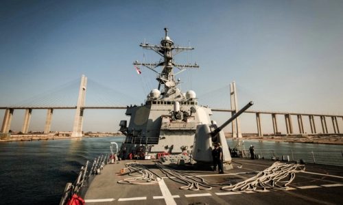 US Forces Shoot Down Houthi Missile, Drones Targeting Warship in Red Sea