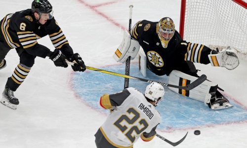 Bruins survive Vegas comeback, win 5-4