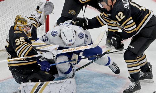 Competition heating up on Bruins’ blue line as playoffs near