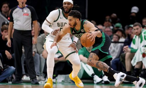 Celtics survive late scare from Bucks for seventh straight win