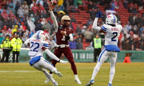 Boston College QB Thomas Castellanos has new look for spring game