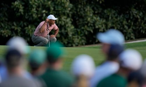 Tiger Woods off to rousing start in pursuit of more Masters history