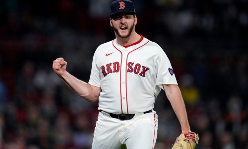 Red Sox rookie Justin Slaten has quickly proven he belongs