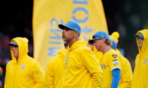 Cora on Marathon Monday game, Jackie Robinson Day: “The vibe is different”