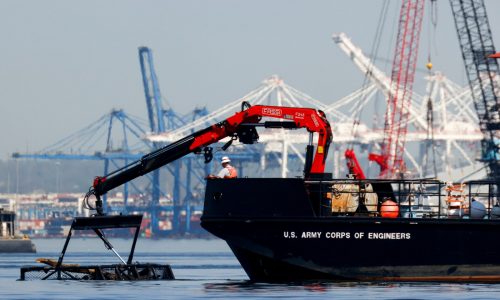 Ticker: Baltimore port to open deeper channel, enabling some cargo ships to pass; General Motors reports strong first-quarter profits