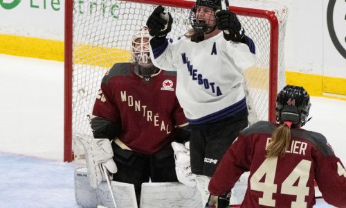 Montreal scores twice in the final minutes to beat Minnesota in PWHL game