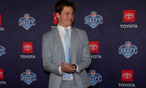 Patriots select quarterback Drake Maye third overall in 2024 NFL Draft