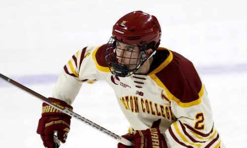 Boston College captain Eamon Powell ready for Frozen Four battle with Michigan