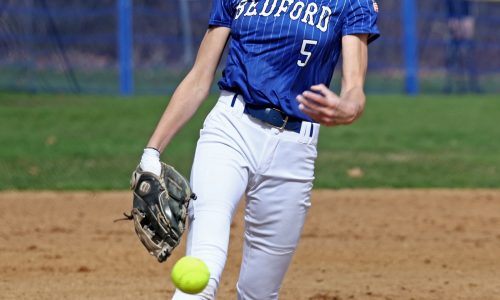 Alyx Rossi does it all for Bedford in 2-0 softball win over Triton